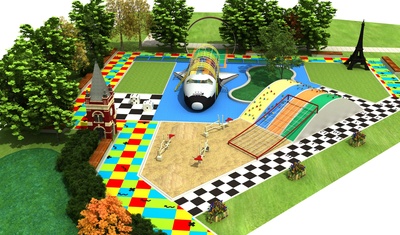 园林景观游乐设施游乐园规划设计