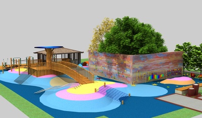 儿童游乐园设计景观园林游乐设施设计